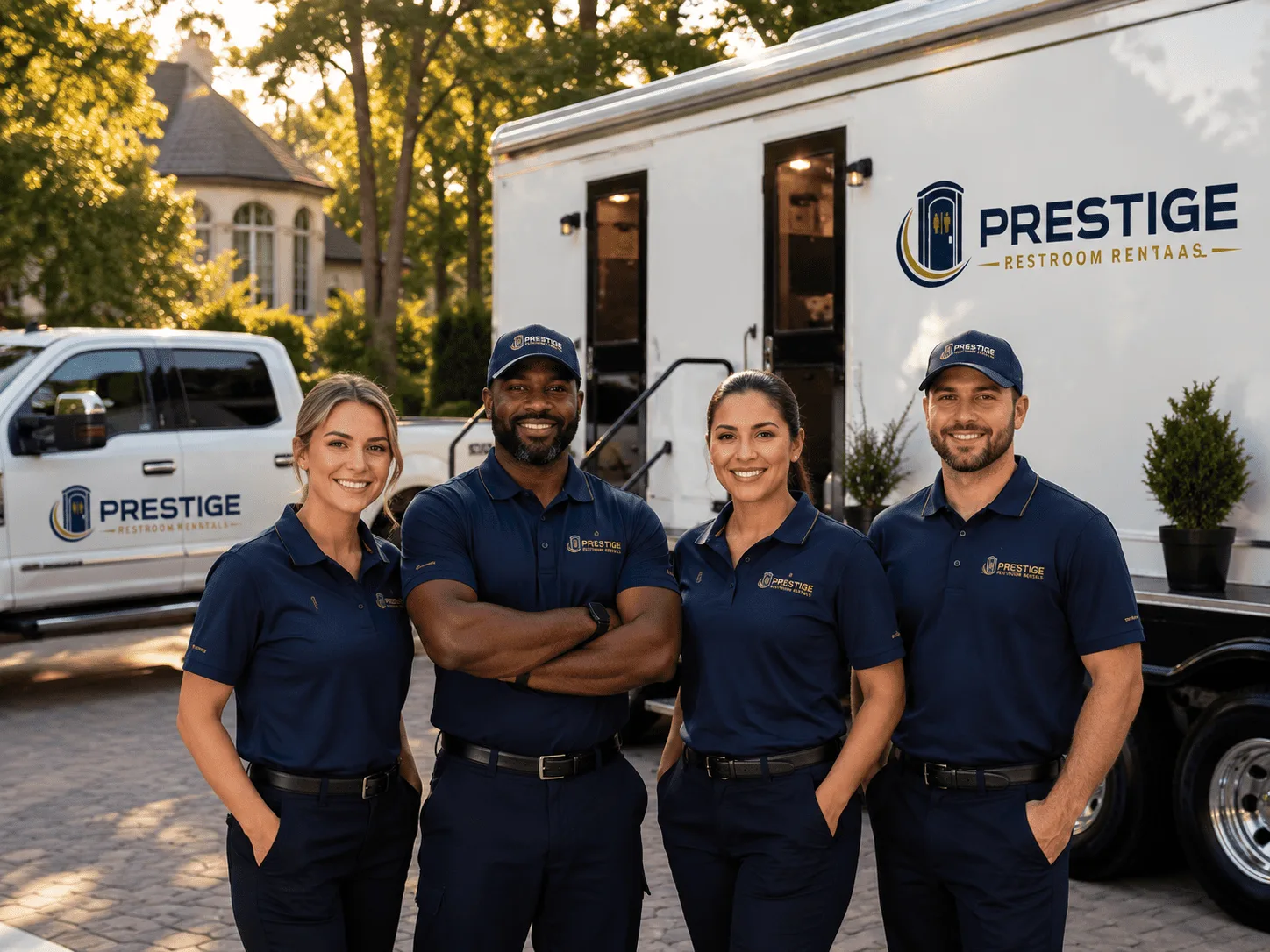 Trusted Luxury Portable Restrooms company in Friona, TX